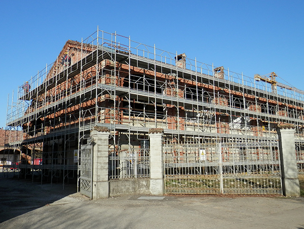 foto di un recente cantiere